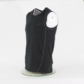 Mens Jack Wolfskin Sleeveless Top Black Round Neck Stretch Casual T-Shirt